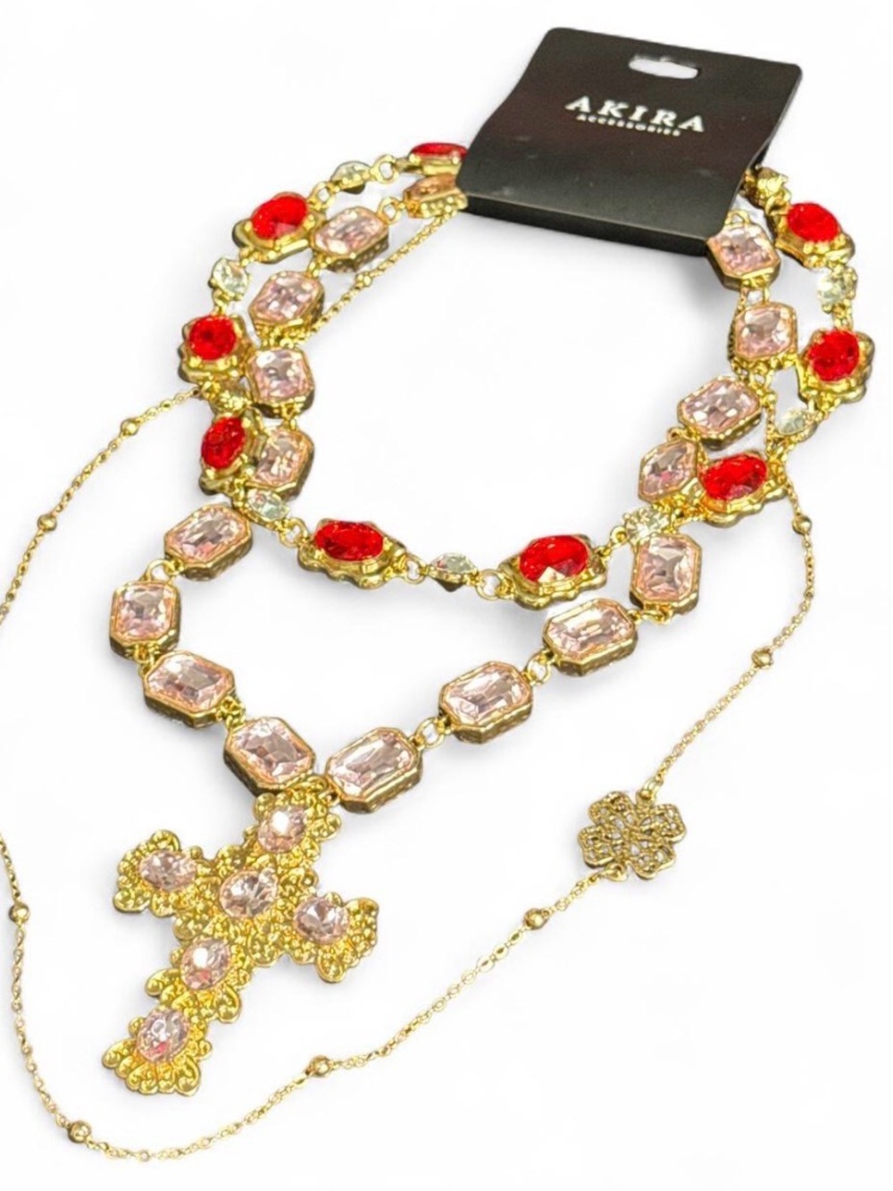 New! Akira Cross Necklace